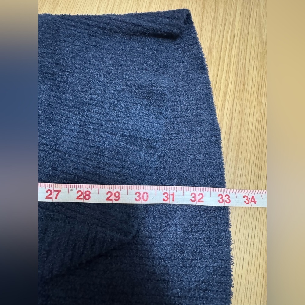 Barefoot Dreams Bamboo Chic Lite Cardigan | Style 452 | L/XL | Navy Blue - Picture 7 of 8